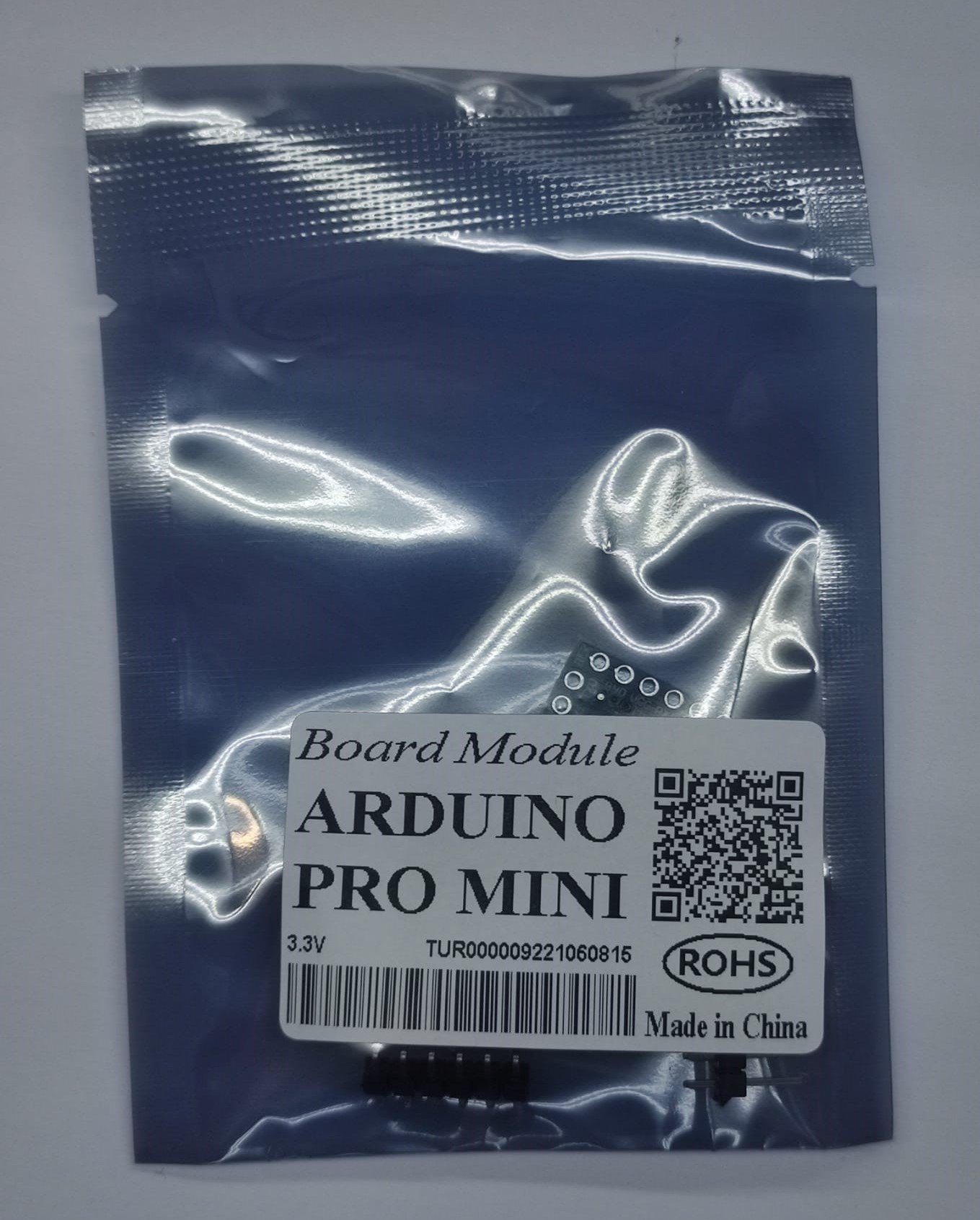 Arduino Pro Mini; Atmega328 temelli bir mikrodenetleyici kartıdır.